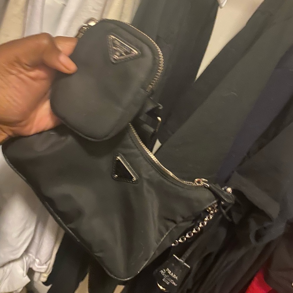 Prada crossbody .. have matching sneakers will do a deal if buy both